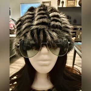 Vintage Neiman Marcus thick mink fur hat.NWTO